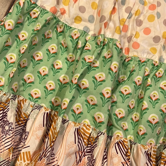 Matilda Jane Platinum Make A Wish Tiered Silly Knot Dress 6 - Picture 2 of 8